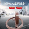 氟胶油封氟橡胶UN型油封圈 液压油缸密封圈USH型