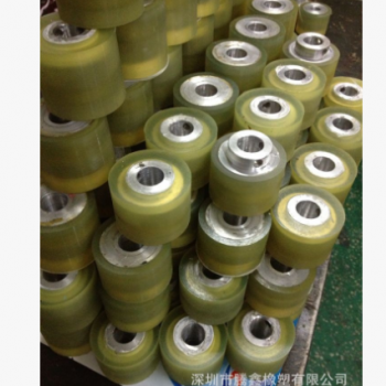 专业加工生产包胶轮 包胶辊 各类pu制品