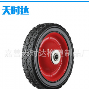 加工定制 702RIB 5寸抛光机橡胶轮 实心橡胶轮 橡塑橡胶轮