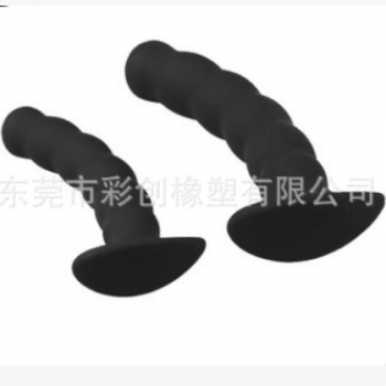 彩创 后庭塞肛门硅胶条 后庭按摩器 硅胶肛塞成人用品 厂家批发