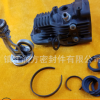 聚四氟乙烯PTFE小活塞环 大背托环 Y型密封环 汽车打气泵部件