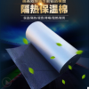 背胶橡塑板屋顶隔热橡塑保温棉阻燃b1黑色高密度铝箔自粘橡塑板