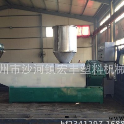 山东莱州105型水洗再生塑料造?；?挤出机 颗?；?塑料机械