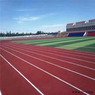 加工定制多种混合型塑胶跑道 透气型塑胶跑道，环保橡胶材料厂家量大从优，欢迎来电