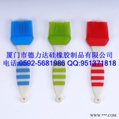 厦门德力达硅橡胶制品厂加工定制硅胶刷子硅胶烧烤刷
