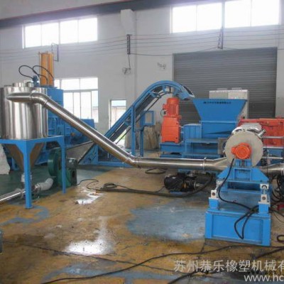 供应苏州恭乐高填充母料造粒机、填充改性造粒机机组