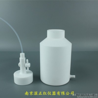 NJ-ZH供应PTFE四氟自重力淋滤纯水系统采用高纯实验级聚四氟材质 四氟自重力淋滤纯水系统