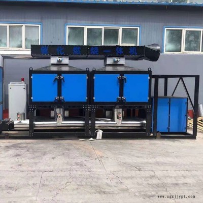 4万风量离线催化燃烧设备 再生料废气处理催化燃烧 工业印刷化工催化燃烧