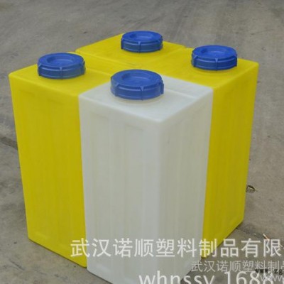 滚塑LLDPE塑料容 80L小水箱方形塑料加药桶 pe方桶