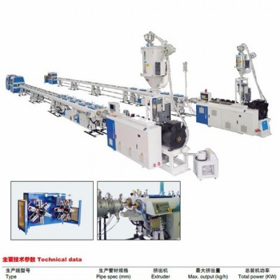 金纬机械PP-R、PE-RT、PE-X 等冷热水管挤出生产线 高效