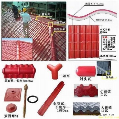 树脂瓦    云南昆明ASA合成树脂瓦