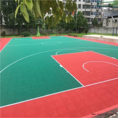 舟山 小区公园悬浮地板 PP悬浮式拼装地板 供应