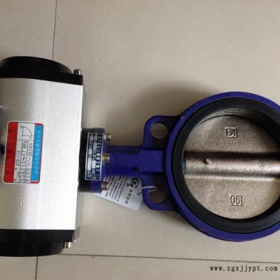 全塑料蝶阀D71X-S pp蝶阀 工洲蝶阀 艺