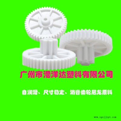 供应港洋达消音齿轮 消音尼龙齿轮料PA12