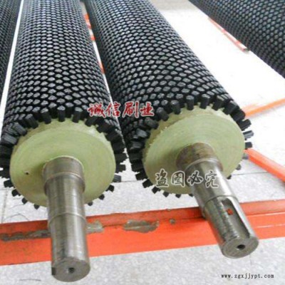 慧峰(Huifeng) NL-PA6 **水果蔬菜清洗机、玻璃清洗机、木材抛光机、钢板酸洗毛刷辊PA6尼龙丝毛刷辊