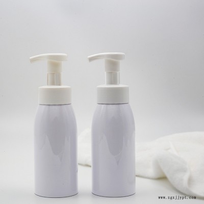恒赢42牙白色泡沫泵分装瓶pet塑料慕斯瓶 化妆品瓶