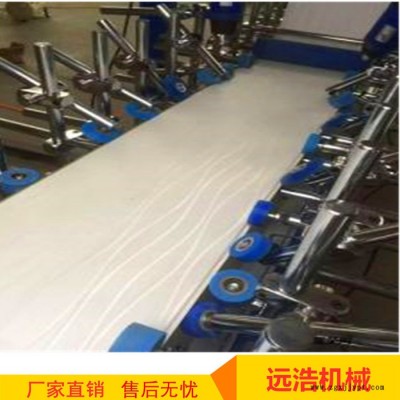 全能快装墙板封边机 全自动铝材包覆机 远浩**PET哑光膜包覆机
