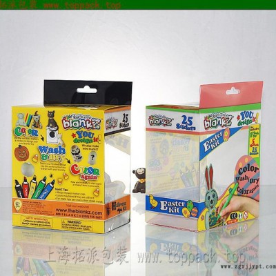 欧美品质PET透明折盒 环保PET胶盒   PET玩具包装盒