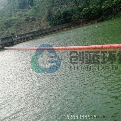 荆门水库区使用漂浮挡渣塑料拦污排设备创蓝工厂直销