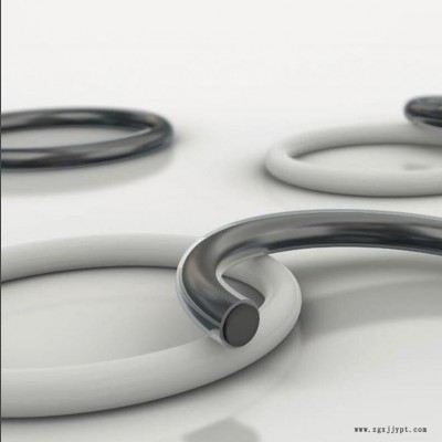 专业加工任何尺寸包氟O形圈 铁氟龙O形圈 PTFE-O形圈 全包氟O形圈 顺和翔全包覆O形圈