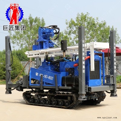 HBZ-1系列橡胶履带环保钻机螺旋建井液压钻机直推式勘探钻机