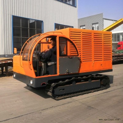 德信现货供应履带式发电车  加长橡胶履带发电车 野外施工用发电车