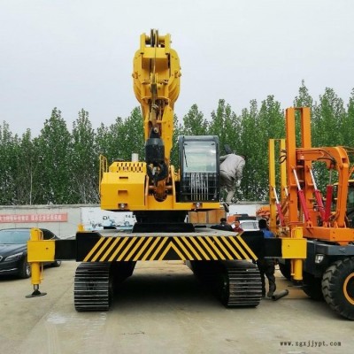 鸿信定制小型履带式吊车 伸缩底盘履带起重机 工程建筑履带吊 橡胶履带爬坡履带 报价