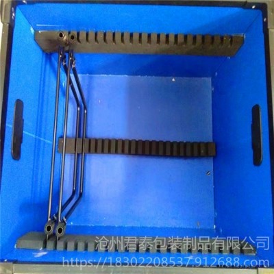 河北君泰包装定做 汽车配件周转箱 覆EVA周转箱 中空板骨架箱 防尘布盖框架箱 五金配件包装箱 源头工厂直供