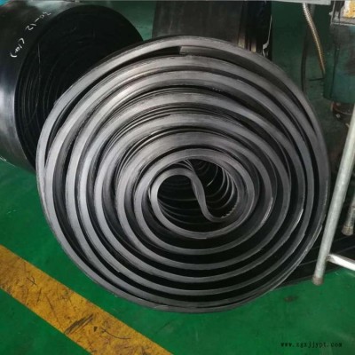 651型橡胶止水带中埋背贴钢边式遇水膨胀国企标地下管廊污水处理厂