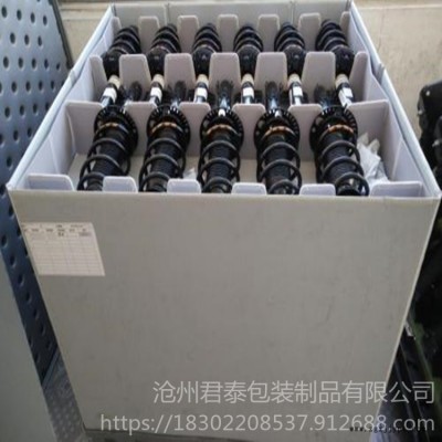 君泰包装生产定制 中空板周转箱 汽车配件周转箱 汽车围板箱 天地盖围板箱 中空板折叠箱 中空板刀卡覆绒刀卡 来图来样加工