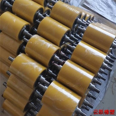聚氨酯注塑加工-云跃橡塑-tpu聚氨酯包胶轮-汽车用防尘套-胶轮翻新处理