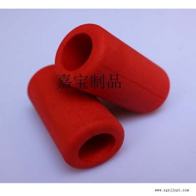 健身器材握把发泡硅胶套 环保无味硅胶套 硅胶发泡套 硅胶圈套 自行车发泡橡胶减震胶套  深圳硅橡胶发泡制品厂