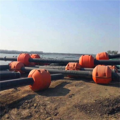 滚塑加工锥形警示浮筒 湖泊清淤PE给水管浮筒 河道拦污浮体热销