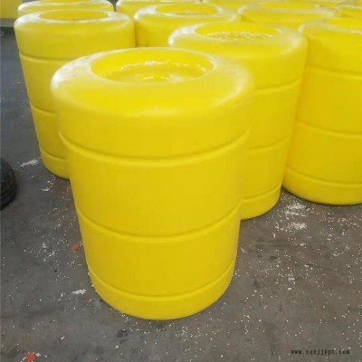 滚塑加工700×950海洋河道疏浚河道防护浮漂 滚塑浮体浮筒