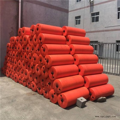 滚塑加工河道拦污浮桥浮体航道规划疏浚工程聚乙烯圆柱形组合浮筒