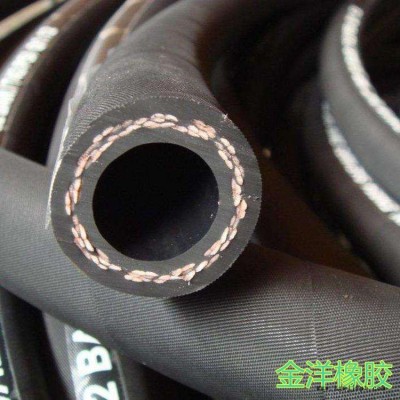 外编棉线胶管 纤维棉线编织胶管