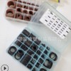 HNBR氢化丁青O型圈 耐冷媒汽车空调制冷用HNBR氢化O型圈修理盒