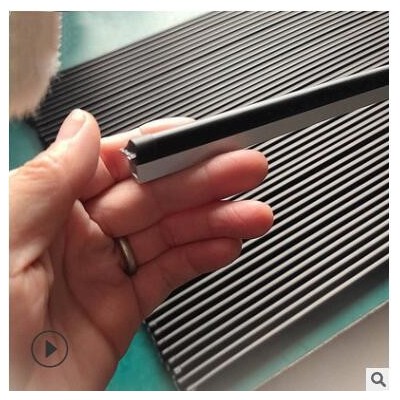 生产agv安全触边防撞条缓冲器橡胶开关防夹条升降舞台垃圾箱防夹