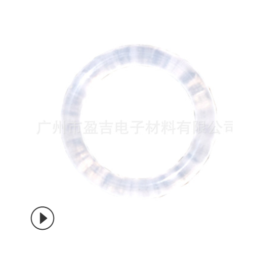 定做欧盟食品级气相胶防水O型圈 ROHS高透明高韧性气相胶密封圈