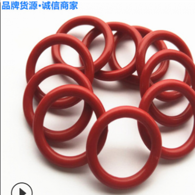 厂家直销 硅胶O型圈 大型O型密封圈 食品级O型圈 耐高温O型密封圈