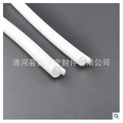 硅胶TPE白色O型密封条 门窗胶条 耐高温窗户缝塑钢皮条防尘静音