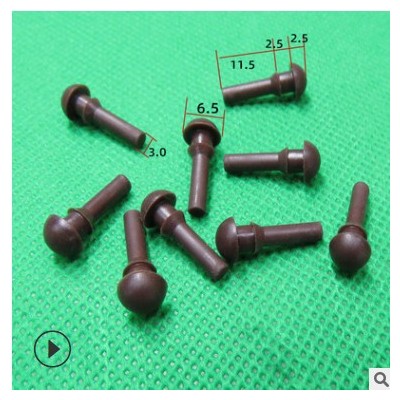 惠州姝馨硅胶塞其他工业用橡胶制品电筒手拉橡胶塞1.5x12x20mm