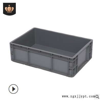 塑料周转箱EU46系列物流周转箱加厚底物流零部件塑胶箱汽车配件箱