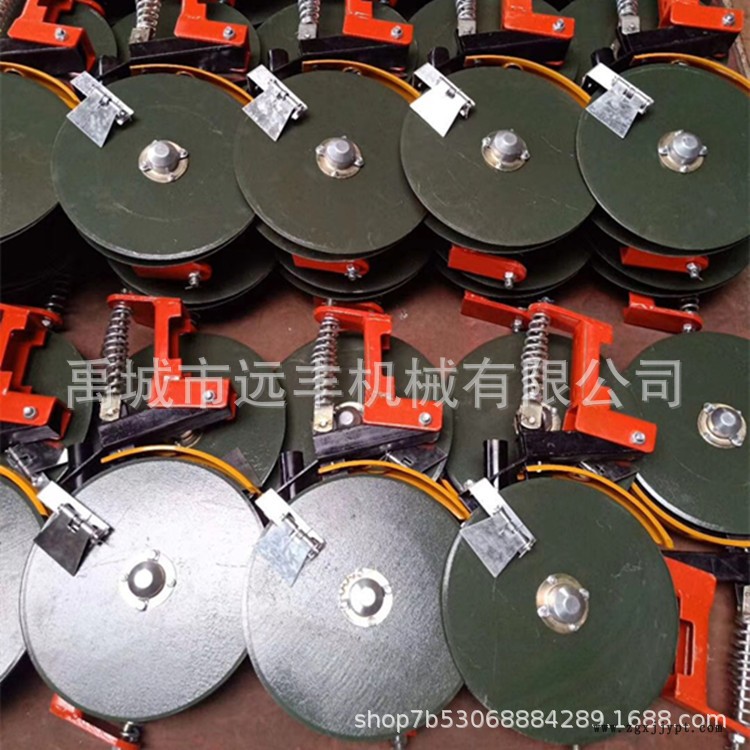 大量批发圆盘开沟器 播种机配件开沟器 锰钢淬火340圆盘开沟器示例图2