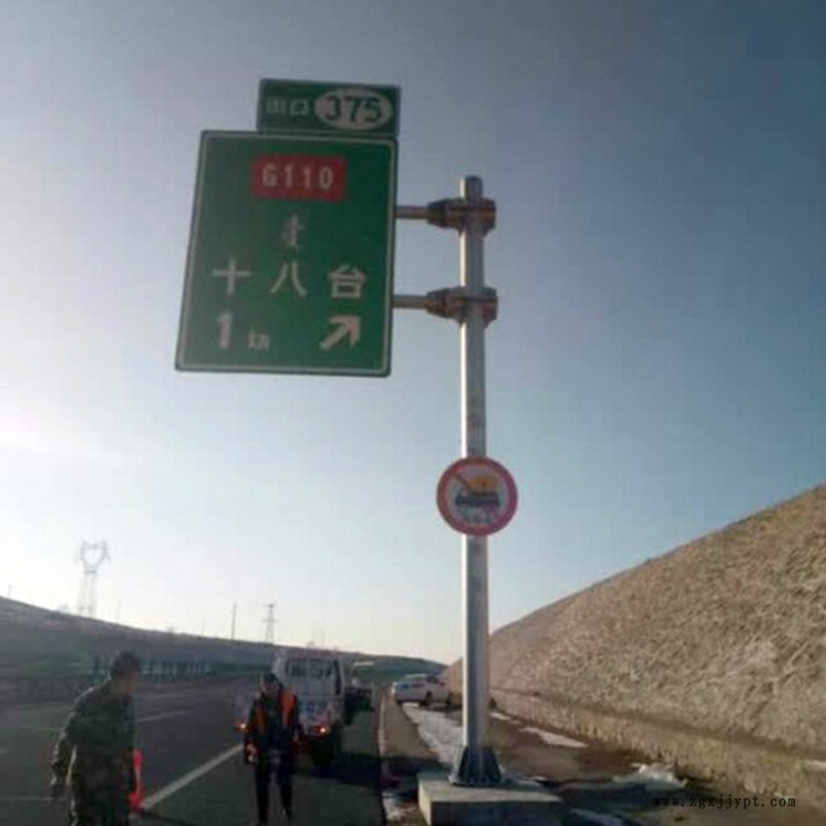 祥路直销 交通标志杆 指示牌标识牌 双悬臂标志杆