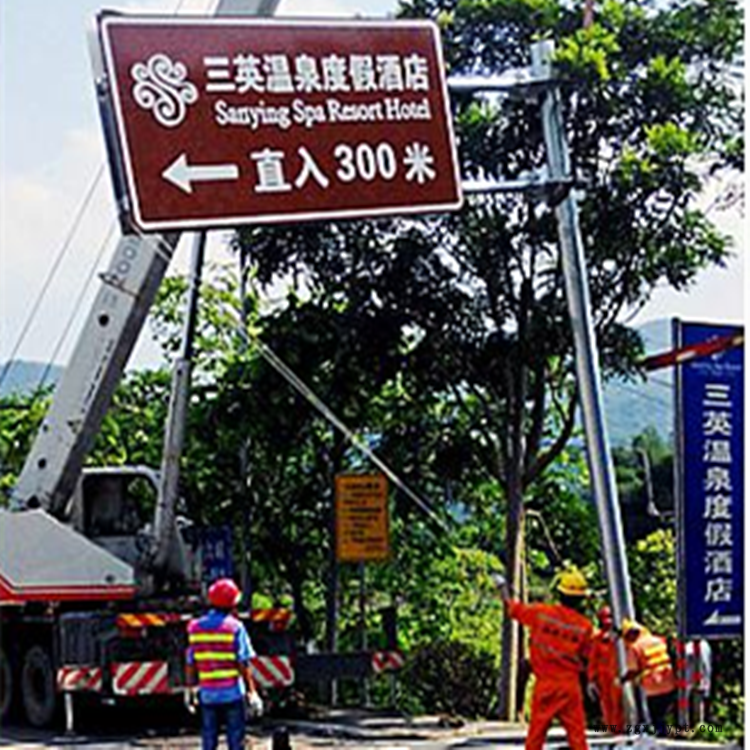 轻型龙门架 省道标志杆 安全标志牌 祥路可定制