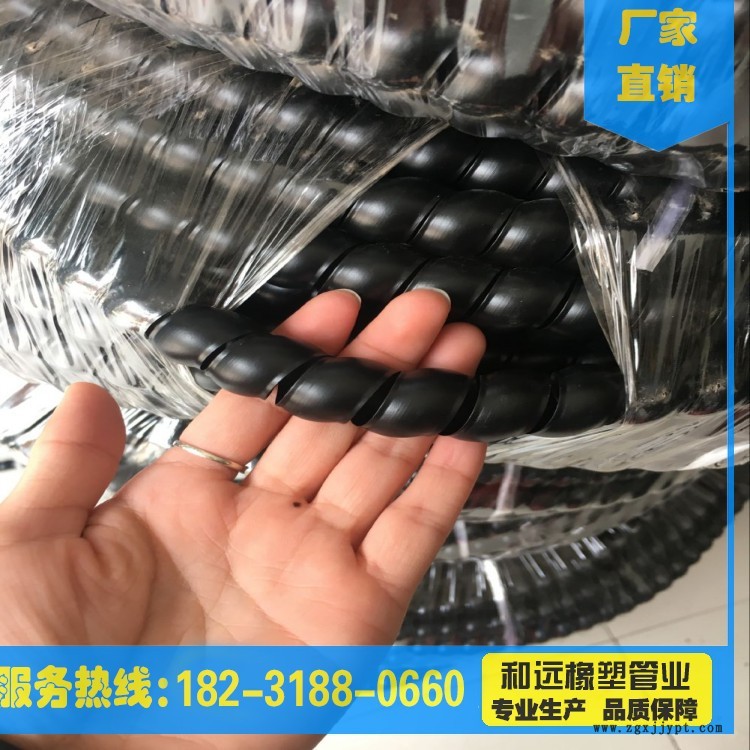 塑料胶管螺旋保护套 耐磨液压油管保护套电车线束螺旋护套示例图5