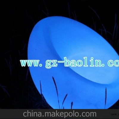 供应LED发光凳子 滚塑加工 户外休闲凳子 滚塑LED外壳