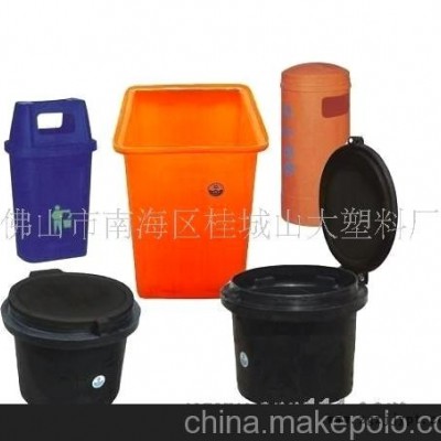 加工定制大型滚塑加工，环保垃圾桶，大型中空制品加工(图)