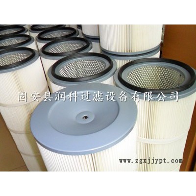 PTFE覆膜除尘滤芯进口滤材滤 润科环保现货供应 ** 规格齐全 可按需定制  **产品 价格优惠 详情可电话咨询